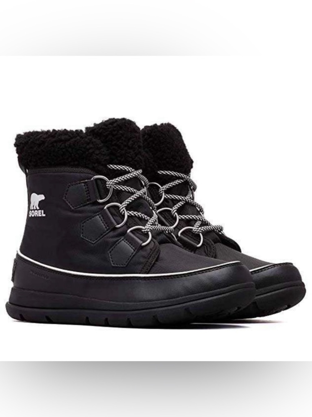 Sorel Women’s Explorer Carnival, Faux Fur lined boot